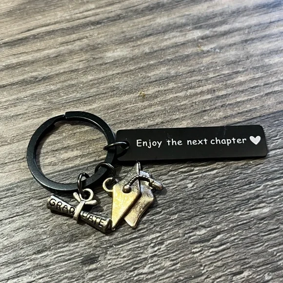Graduation Keychain Charm - ' - Picture 1 of 3
